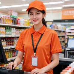 Áo Polo Đồng Phục Nhân Viên Bán Lẻ Phối Màu Gọn Gàng