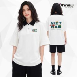 Áo Polo Form Rộng Graphic Việt Nam